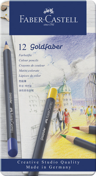 Faber Castell Faber Castell FC-114712 Down crayon Faber-Castell Goldfaber Penny à 12 pièces