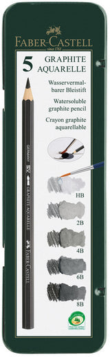 Faber Castell Faber Castell FC-11805 Aquarel pencil Faber-Castell graphite penny a 5 pieces