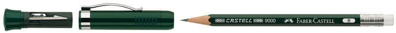Faber-Castell FC-119037 Bleistift Faber-Castell 9000 Perfect Bleistift im Geschenkbeutel