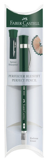 Faber-Castell FC-119037 Bleistift Faber-Castell 9000 Perfect Bleistift im Geschenkbeutel