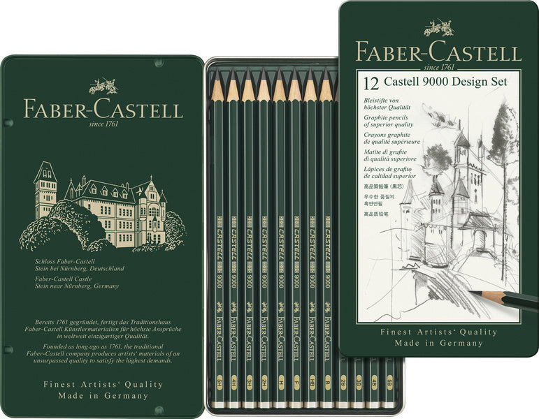 Faber Castell FC-119064 Set di design a matita 9000