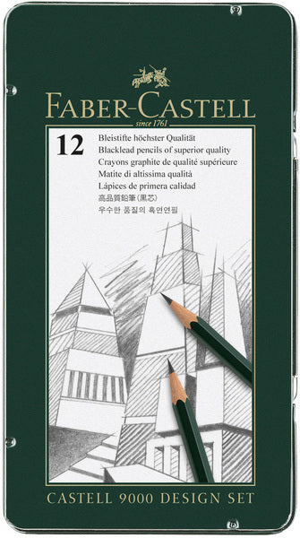 Faber Casetell FC-119064 Bleistift 9000 Design Set