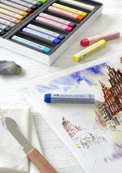 Faber Castell Faber Castell FC-128336 Pastelkrijt Studio Softpastel 36 Party Bensin