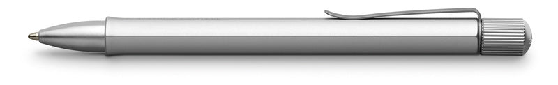 Faber Castell FC-140514 Faber-Castell Twist Silber Kugelschreiber