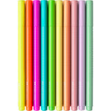 Faber Castell fc-155312 Grip Filzstifte Neon und Pastell 10 Stück