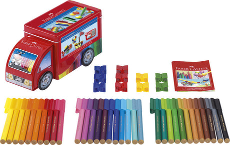 Faber-Castell Filzstifte – Stecker – Geschenkset LKW – FC-155533