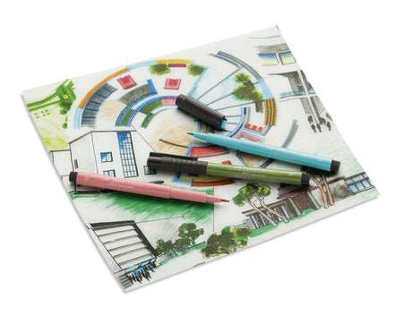 Faber Castell FC-167398 Zeichenstift Pitt Artist Pen 251 Silber