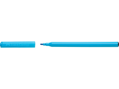Faber Castell FC-554201 Filzstift, 12 Stück, waschbares Kartonetui