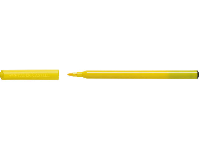 Faber Castell FC-554201 Filzstift, 12 Stück, waschbares Kartonetui