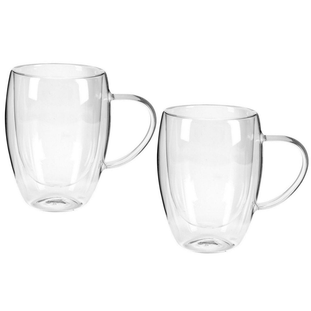 Doppelwandige Teegläser 300 ml, 2 Stück, transparent, weitere Marken