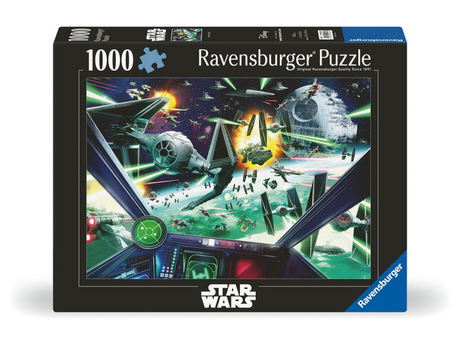 Ravensburger Puzzle Star Wars – X-Wing Cockpit – 1000 Teile