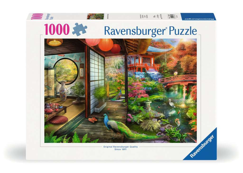 Ravensburger Teehaus im japanischen Garten Puzzle 1000tlg