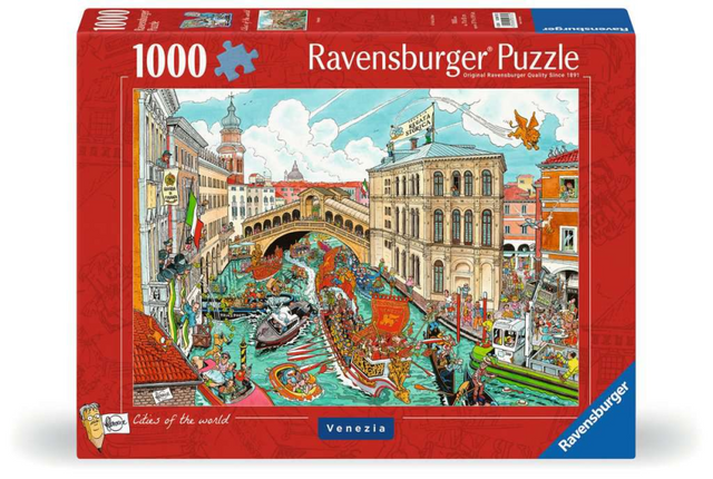 Ravensburger Puzzle Fleroux Venedig, 1000 Teile.