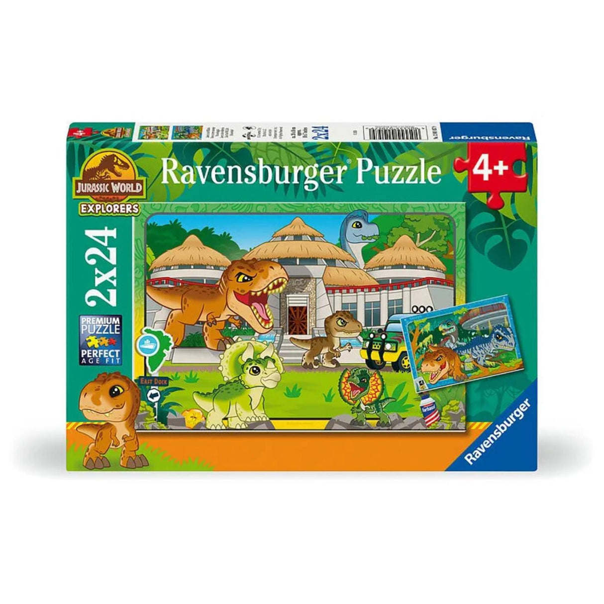 Ravensburger Jurassic World Explorers, 2x24st.