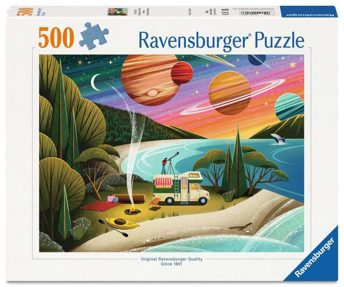 Ravensburger puzzel camp sight - 500 stukjes