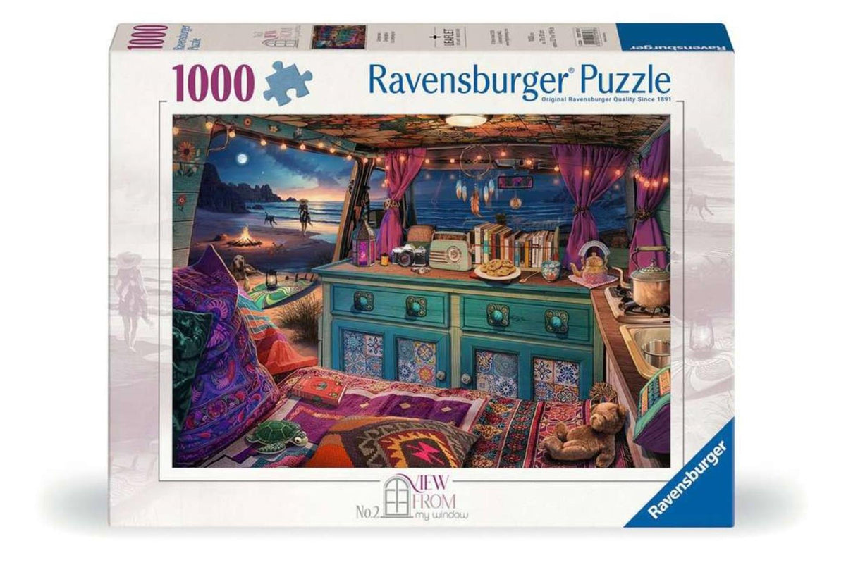 Ravensburger puzzel view form my window no.2: camperva - 1000 stukjes