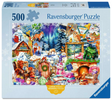 Ravensburger winters bergdorp - 500 xl stukjes