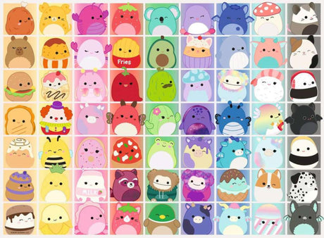 Ravensburger xxl-puzzel squishmallow collection - 100 stukjes