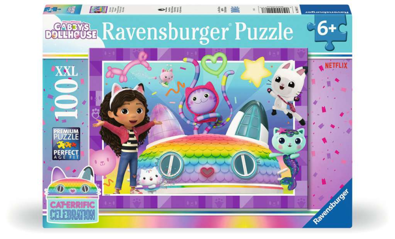Ravensburger - Gabby's Dollhouse - Puzzle - 100 XXL-Teile