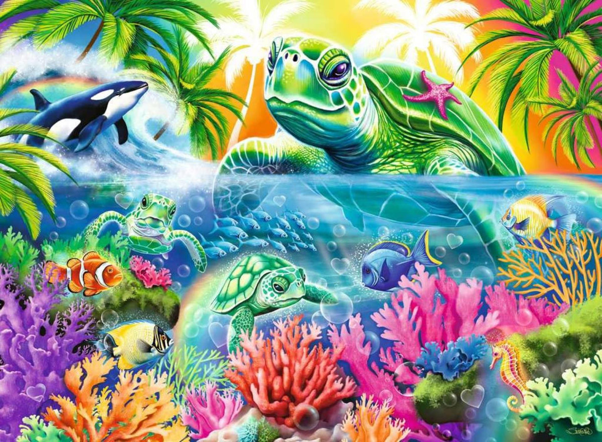 Ravensburger puzzel ocean treasures - 300 stukjes