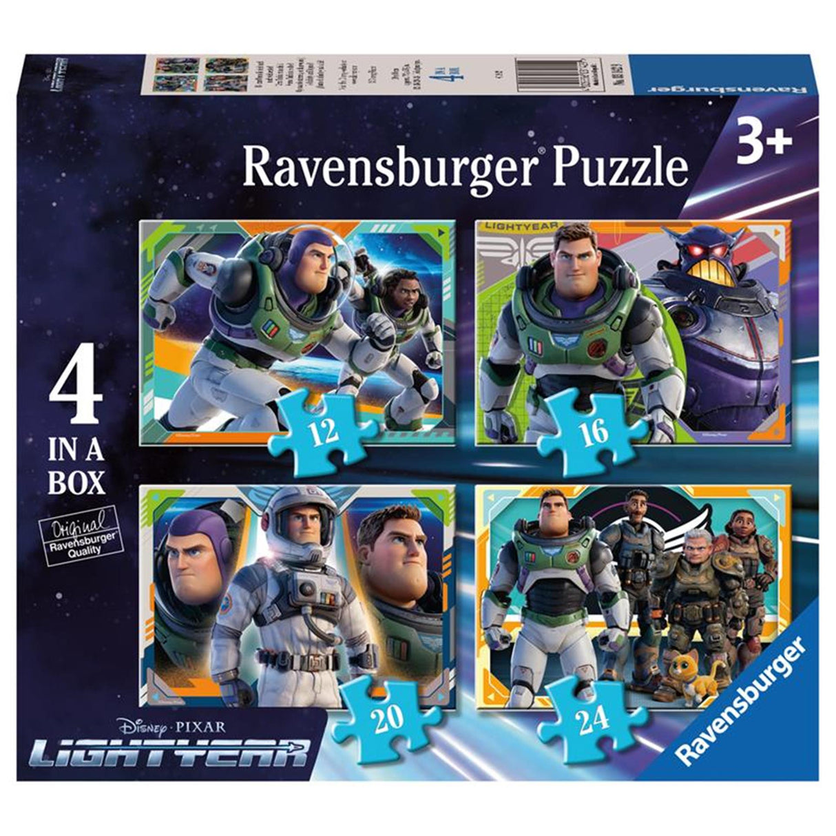 Ravensburger Disney Lightyear 4-in-1-Puzzle