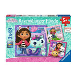 Ravensburger Puzzle Gabby 3x49tlg
