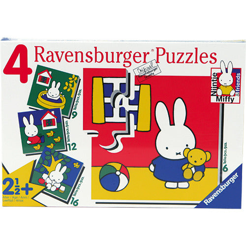 Ravensburger puzzel 6+9+12+16 stukken