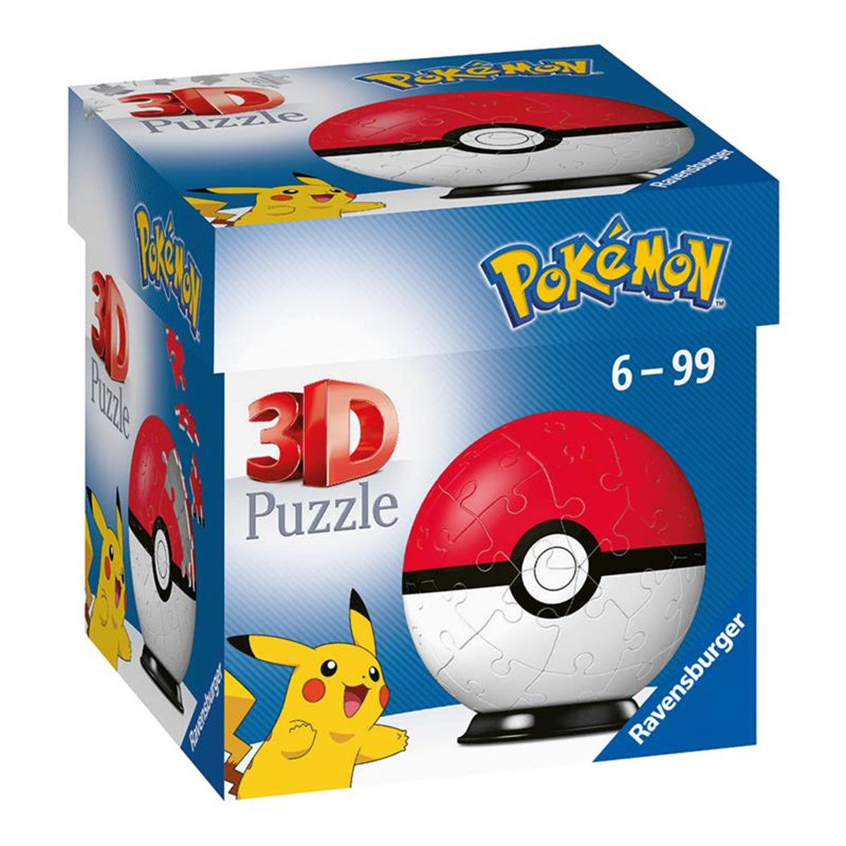 Ravensburger Pokémon Pokeball 3D -Puzzle, 54st.
