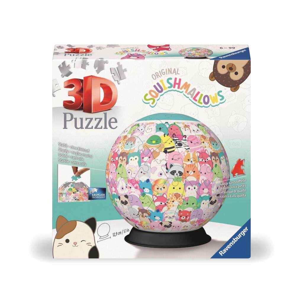 Ravensburger 3D Puzzle Squishmallows 73 stycken