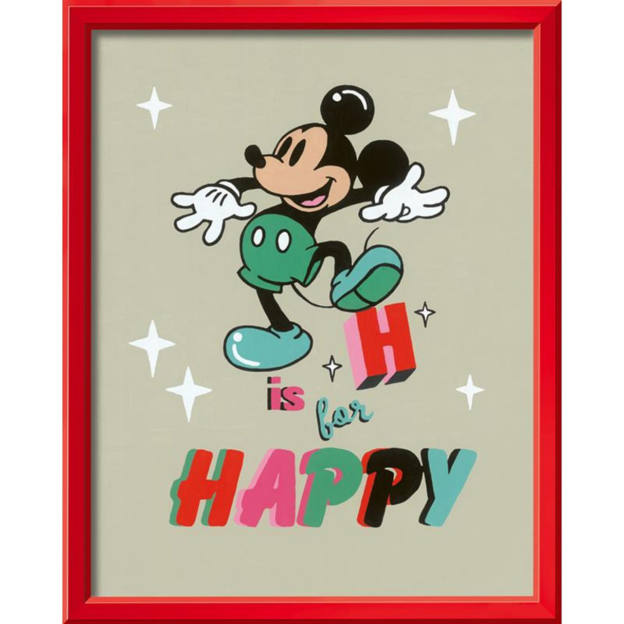 Ravensburger Creart Malen nach Zahlen – H steht für Happy Mickey Mouse