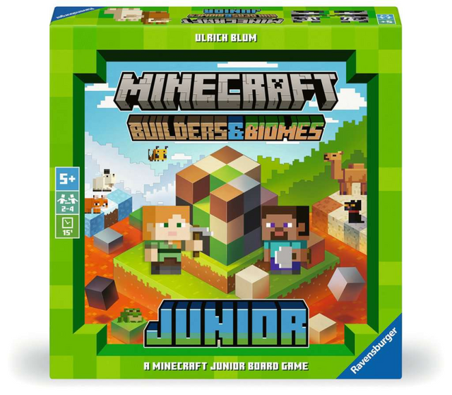 Ravensburger Minecraft Builder und Bimoes Kinderspiel Junior