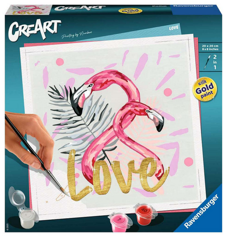 Ravensburger Malen nach Zahlen Ravensburger Creart Malen nach Zahlen - Liebe