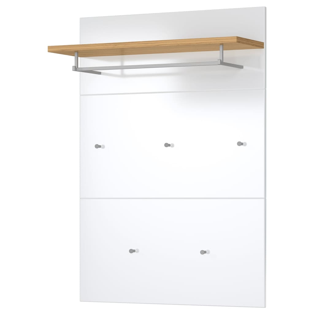 Germania Germania Rack Panel GW-Frisco 75x30x110 cm wnuk dębowy kolor biały