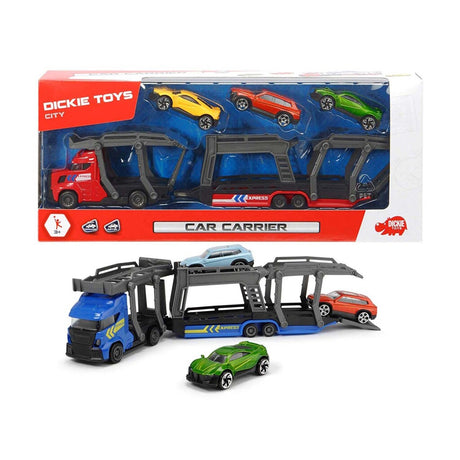 Dickie Toys Autotransporter + 3 Autos