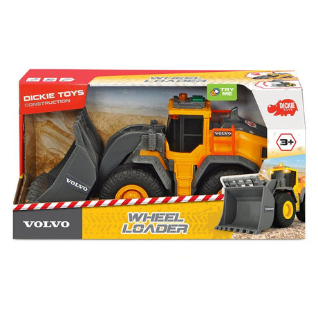 Dickie Toys Volvo Shovel met Licht en Geluid 23 cm