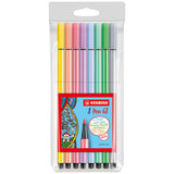 Stabilo Pen 68 Pastell Filz -Tip Stifte, 8st.