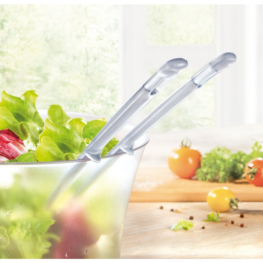 Leifheit 3196 Salatbesteck transparent 2-teilig