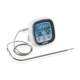 Locifheite figiheit 3223 Digital Uewen a BBQ Thermometer wäiss gro