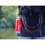 Leifheit 3263 Flip Tritan Trinkflasche 550 ml rot