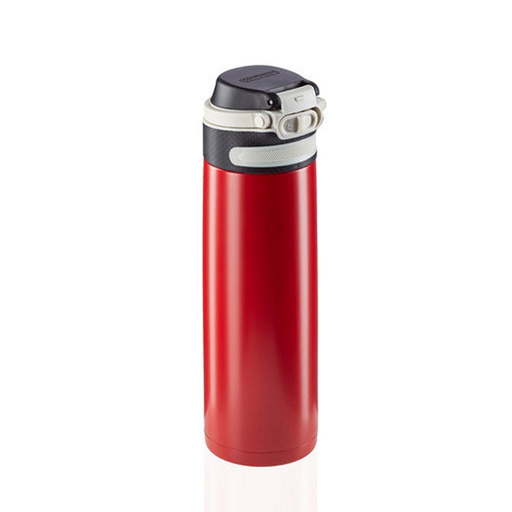 Leifheit 3273 Flip Isolierbecher 600 ml rot
