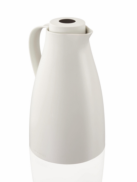 Leifheit Harmonic Thermoskanne - 1 Liter - Weiß