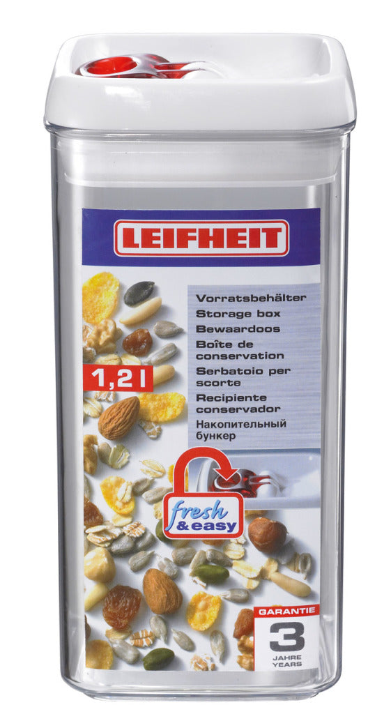 Leifheit Leifheit 31210 Bus de almacenamiento Fresh Easy Hangig 1.2L