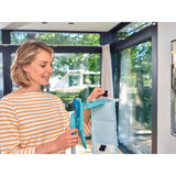 Leifheit Clean Twist M Ergo und Power Clean – Bodenwischerbezug – Klettverschluss – 33 cm – Statik Plus