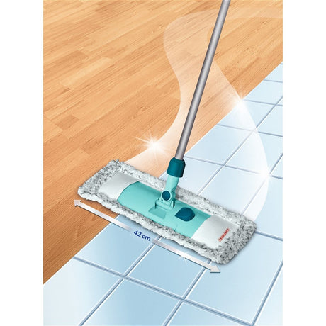Leifheit 55210 Classic XL Bodenwischer mit Mikrofasertuch 42x75-130 cm