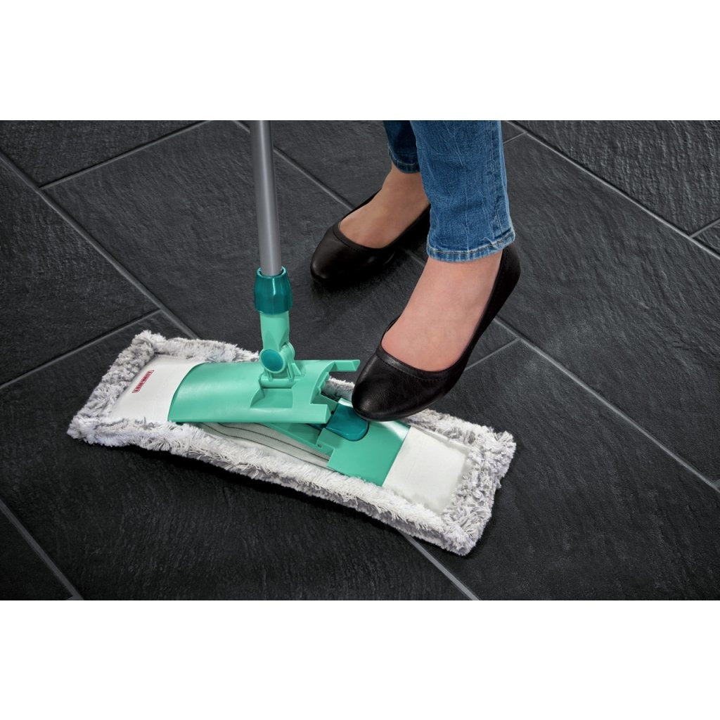 Leifheit 55210 Classic XL Bodenwischer mit Mikrofasertuch 42x75-130 cm