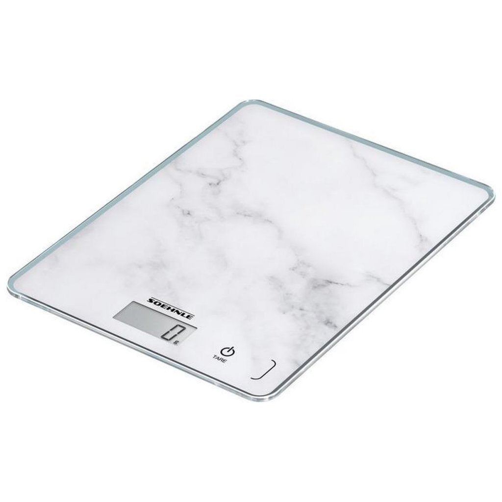 Soehnle 61516 Compact 300 Digital Kitchen Scale marmor