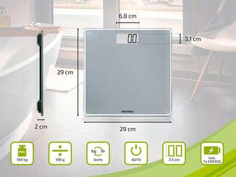 Soehnle 63852 Sense Compact 300 digitale Personenwaage