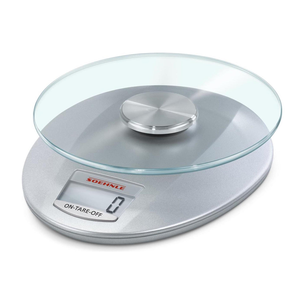 Soehnle Küchenwaage Roma - digital - 1 Gramm genau - bis 5 kg - Silber