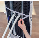 Leifheit 71613 Perfect Dampf Bügelbrett Abdeckung M 125x40 cm