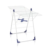 Leifheit 81408 Classic 200 Flex Wäscheständer weiß blau
